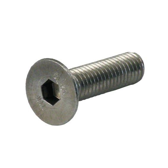 M4 x 30mm flathead allen bolt, stainless
