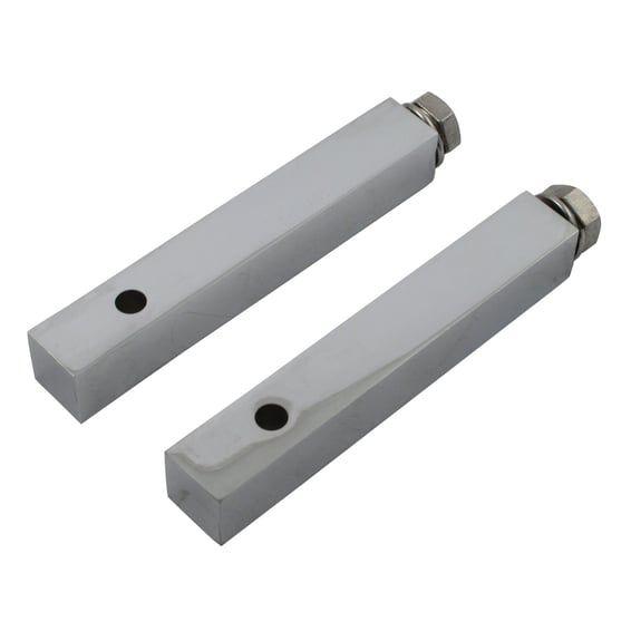 5/8" foot peg extension bar. 4" (102mm) long