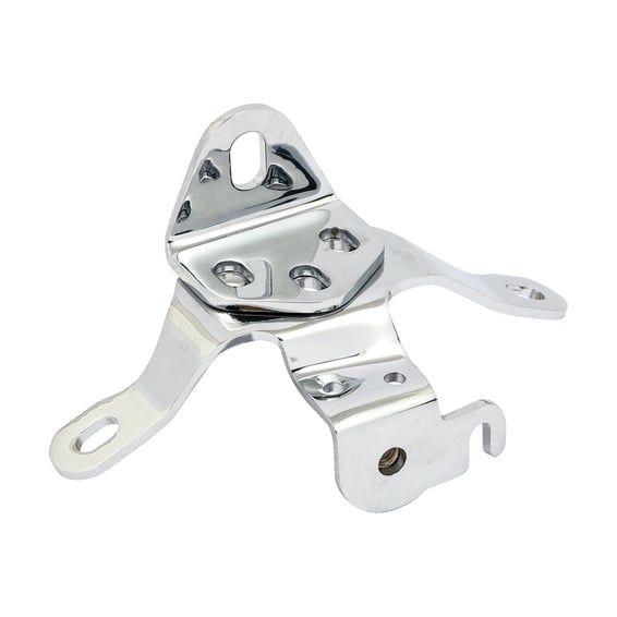 OEM style top motor mount. Chrome