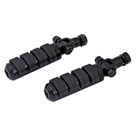 Comfort stud mount foot peg kit. 1/2-20. Black