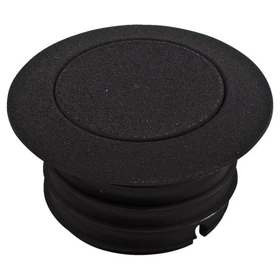 Gas cap, pop-up non-vented