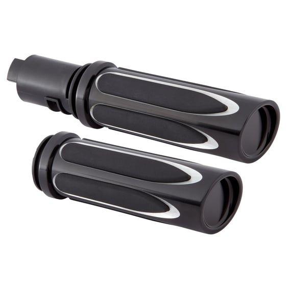 Deep Cut Comfort Grips Gen 2 e-Throttle, Black