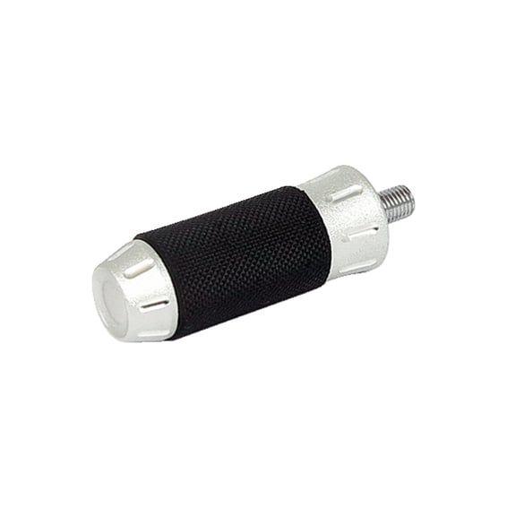 Cobra shift/brake peg. shot peened chrome