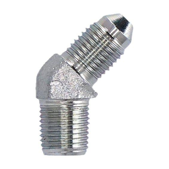 1/8" npt male 45 degree