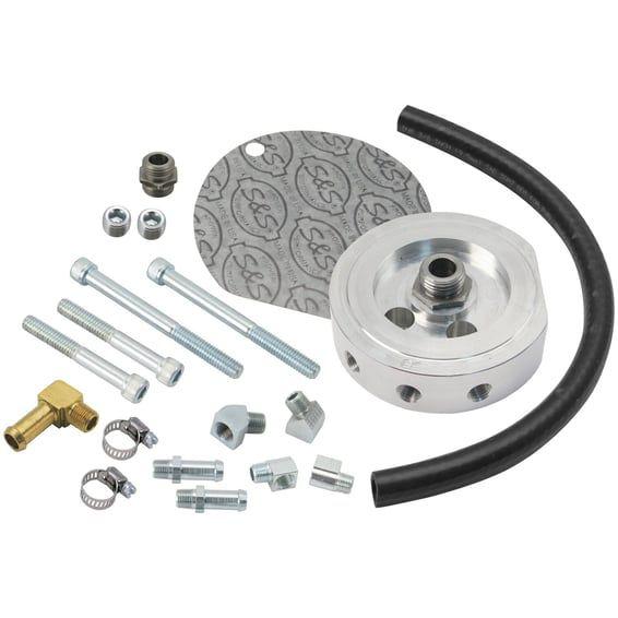 XL Sportster billet oil filter mount kit. 5/16" bolts