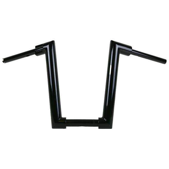 2" Str8Up handlebar tall 38 cm. Black