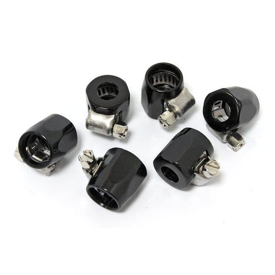 Econ-o-fit hose clamps. 1/4". Black
