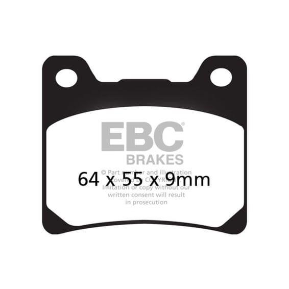 V-pad Semi Sintered brake pads