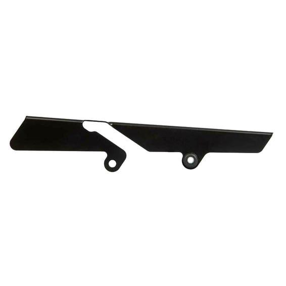 belt guard no-cut out. Gloss black