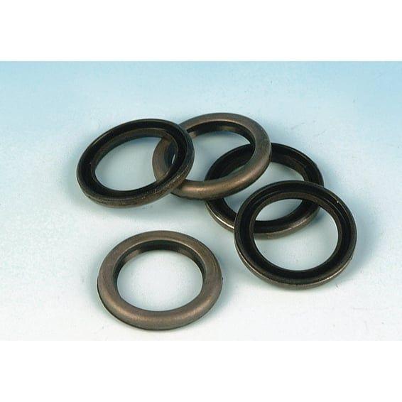James, oil pump outer plate seal. Metal OD