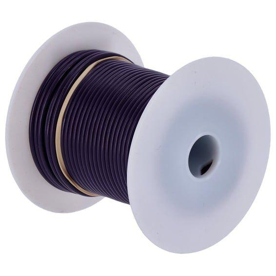 Wire on spool, 14 gauge. 100 ft. Purple