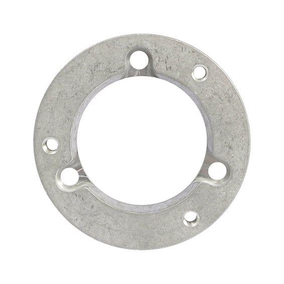 Air cleaner adapter plate, Keihin butterfly. Aluminum