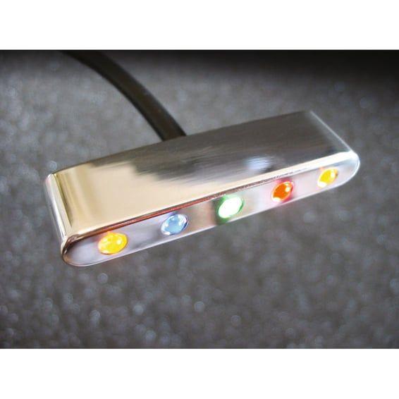 Motosign mini LED indicator. Polished