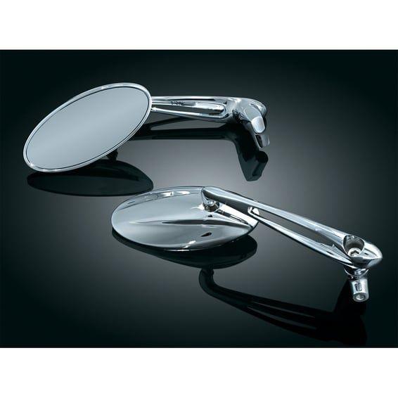 Trident mirror. Chrome