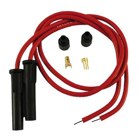 8mm Pro Comp univ. spark plug wire kit. Red