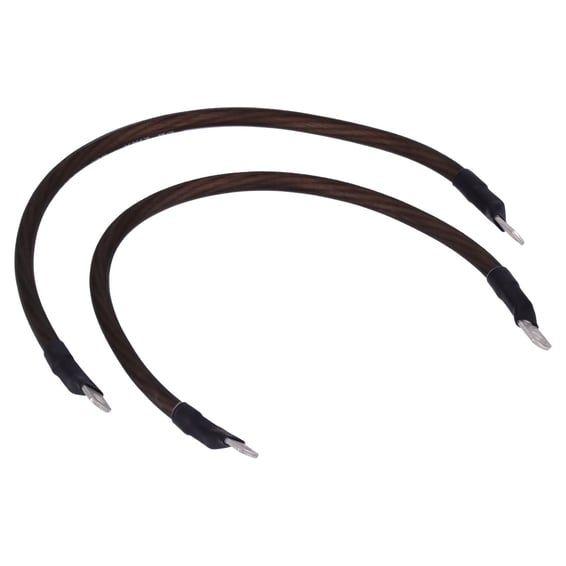 NAMZ, battery cable set. Black. 17 inch (43cm)