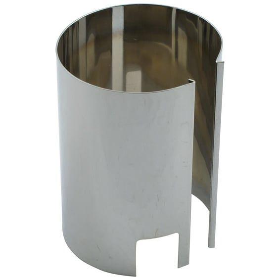 Starter motor cover Hitachi. Chrome