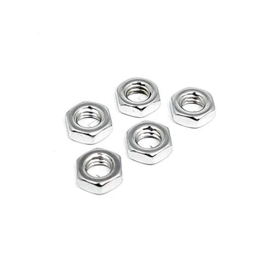 1/4-20 jam nut chrome