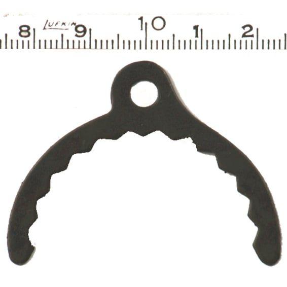 Lock tab, swingarm bearing locknut