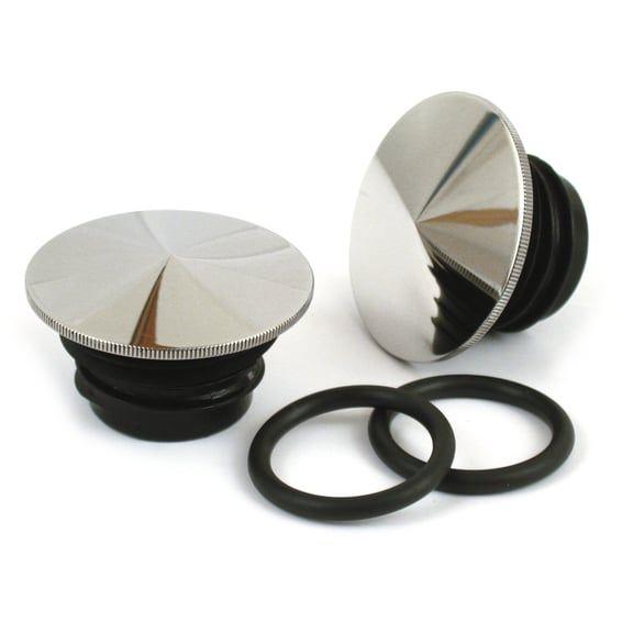 Stainless steel gas cap set, pointed