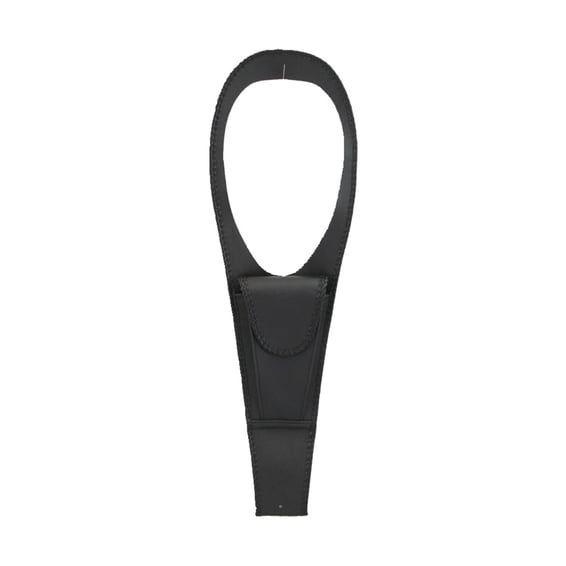 pouch tank bib plain black
