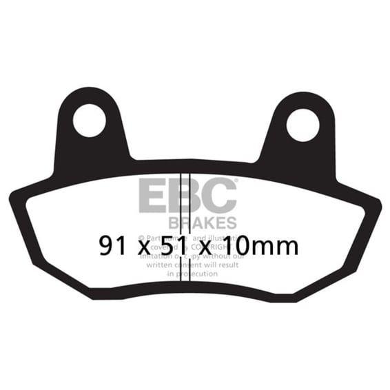 V-pad Semi Sintered brake pads