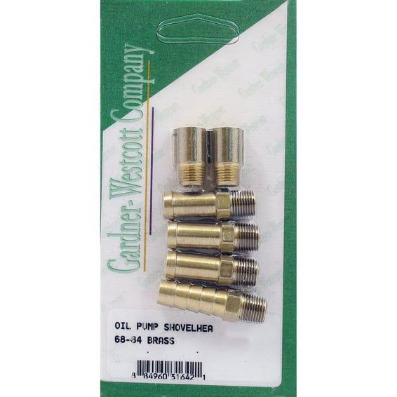 oil pump line fitting kit. Brass
