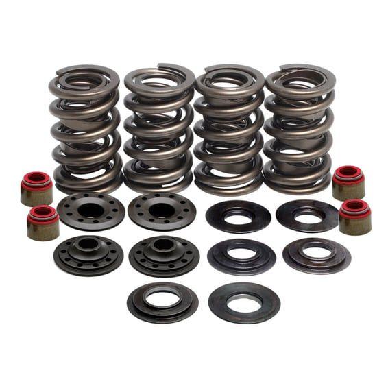 KPMI, valve spring kit. .630" lift. Steel top collars
