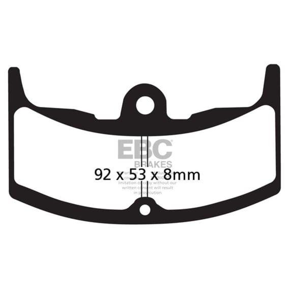 Organic brake pads
