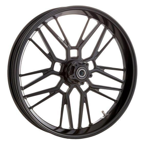 rim Split Spoke 19 x 3.25". Front. Black