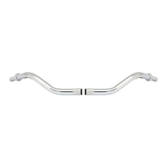 Early 2-piece handlebar. Chrome