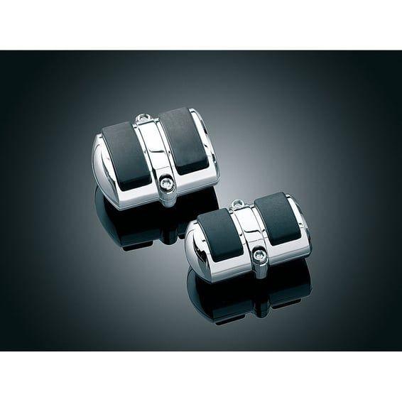 Shift & brake pedal pad cover chrome