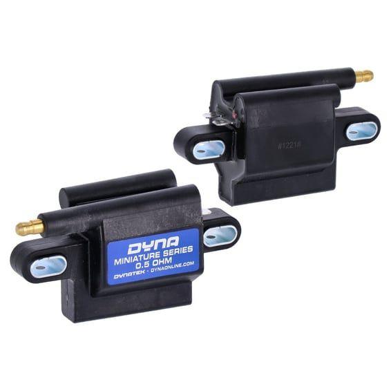 Dyna Miniature coil set. Single tower, 12V, 0.5 ohm