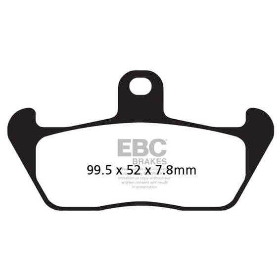 Organic brake pads