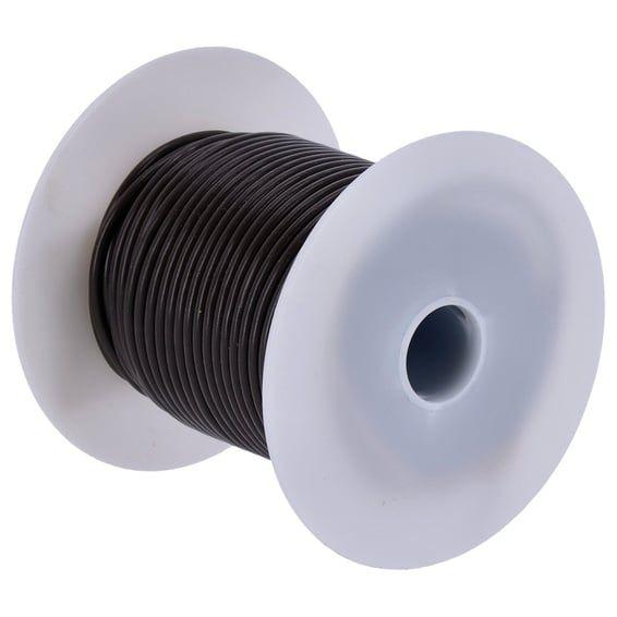 Wire on spool, 14 gauge. 100 ft. Brown