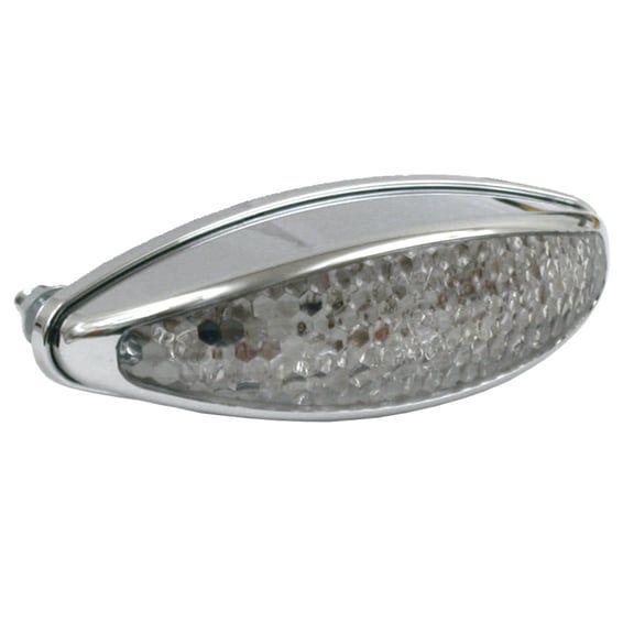 Micro L.A. LED taillight. Chrome