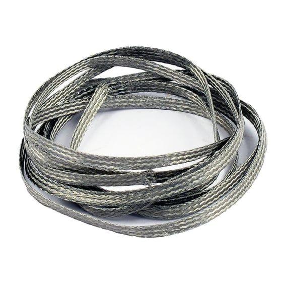 3/16" stainless wire loom. 6ft. (1.82m)