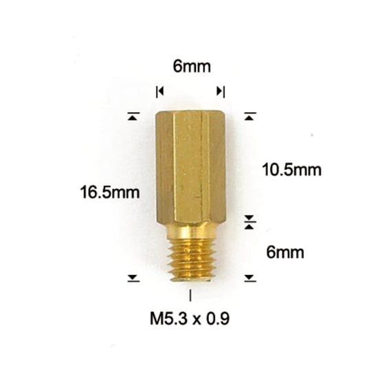 Keihin hex head main jets 99101-357, size 105
