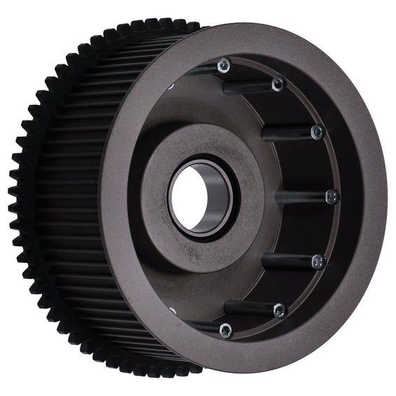 BDL, clutch pulley basket 3", 72T Electric Start