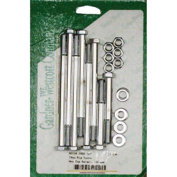 Crankcase bolt kit, hex
