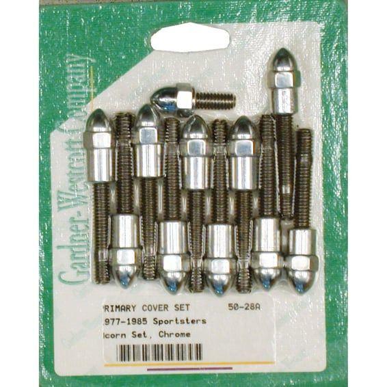 GW, primary cover mount kit chrome acorn