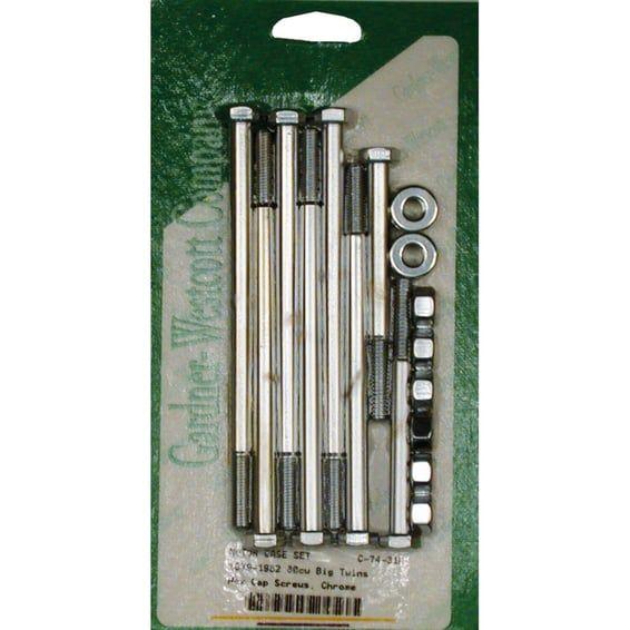 Crankcase bolt kit, hex