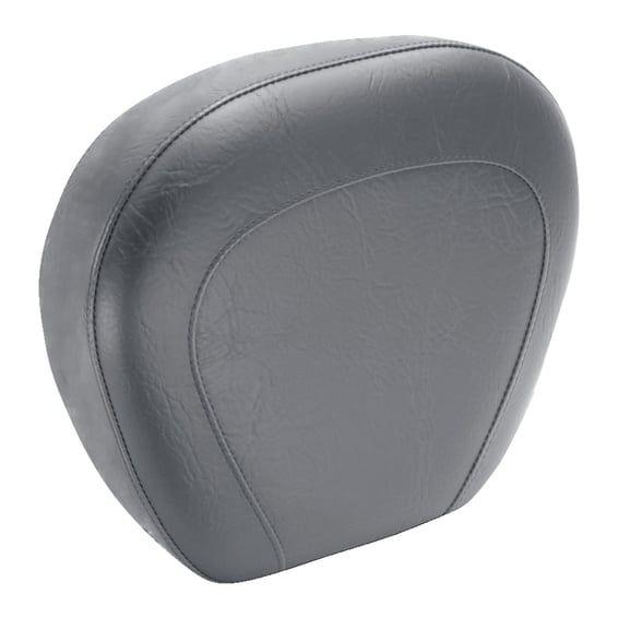 wide vintage sissy bar pad plain black