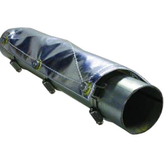 clamp-on heat shield. 4" wide x 1ft. long