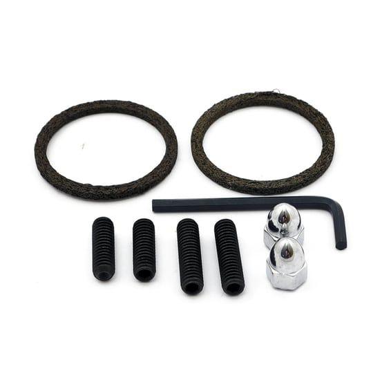 James, Shovel exhaust gasket & mount kit. Knitted wire