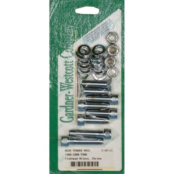 fender strut mount kit. Chrome Allen head
