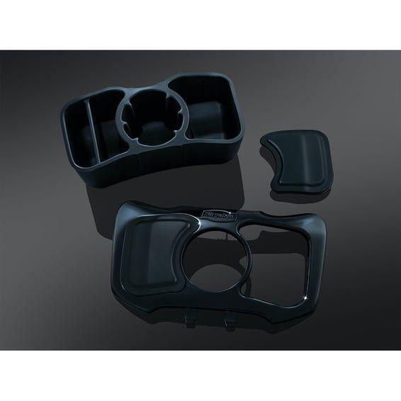 Glove box cubby, gloss black