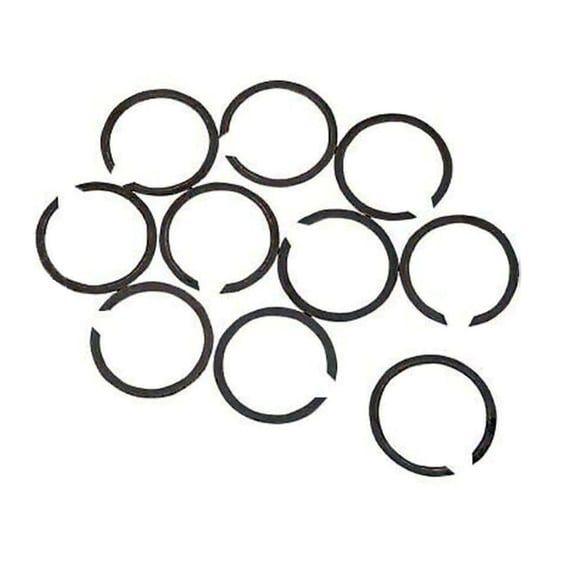 Retaining rings, exhaust flange