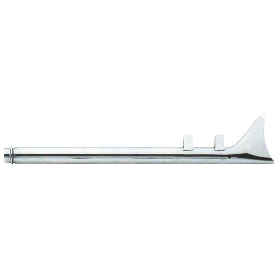 Fishtail extension (l/r). 29" long. Chrome