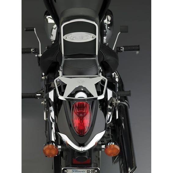 NC cast rear fender tip chrome